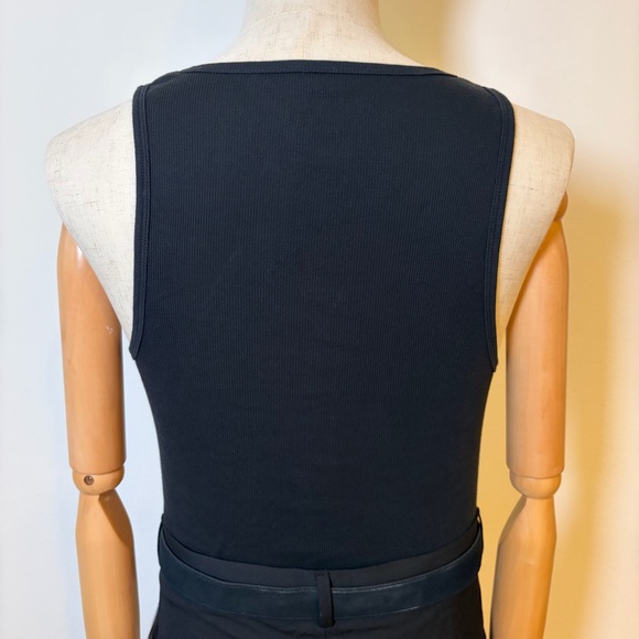 Calvin Klein Men’s Ribbed Cotton Tank Top - Black - Size M - Picture 9 of 10